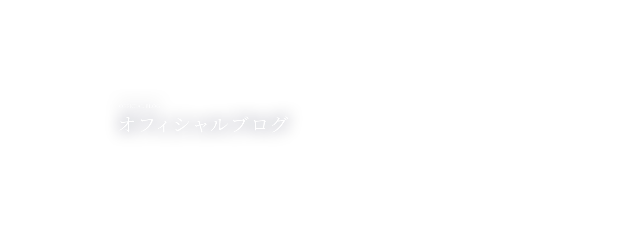 オフィシャルブログ